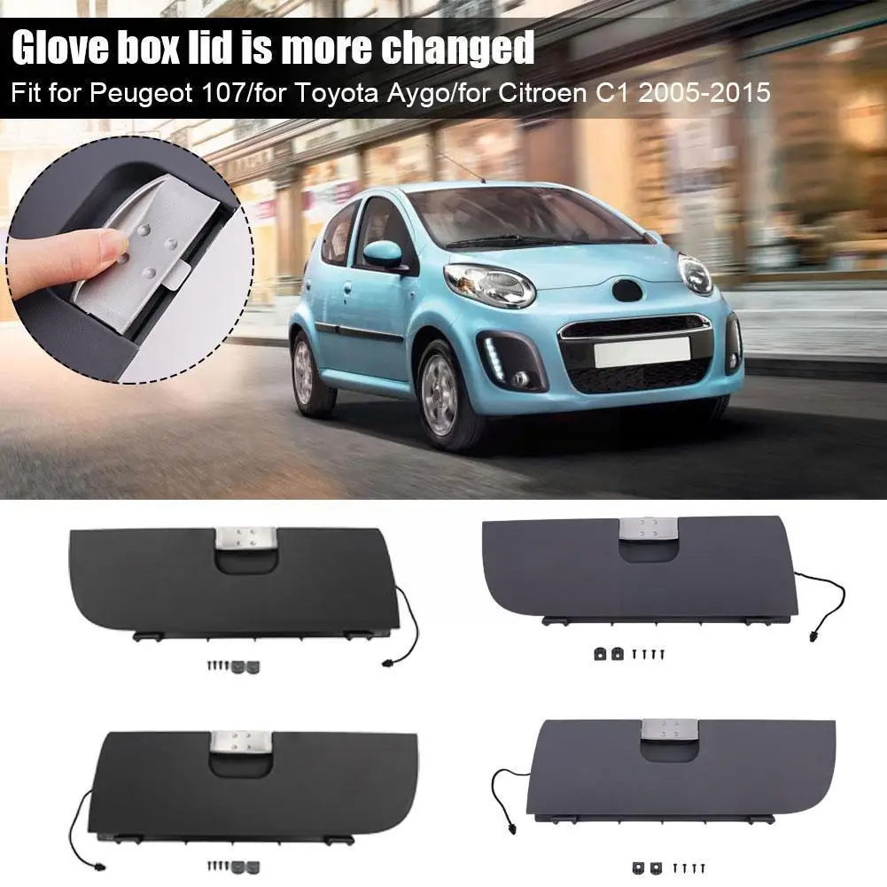 

Car Glove Box Cover Replacement For Peugeot 107 For Toyota AYGO For Citroen C1 2005-2015 Glove Box Lid P0S0
