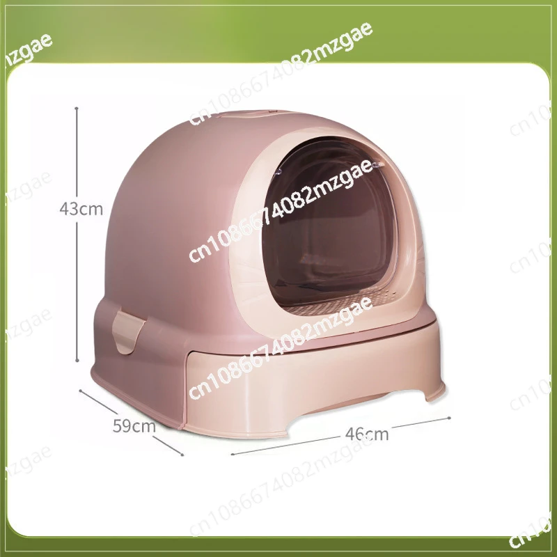 Коробка для кошачьего туалета закрытый большой ящик с функцией умного