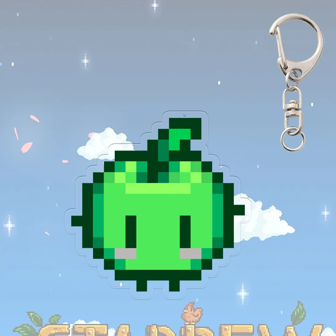 Фото Stardew Valley фиолетовый брелок для брюк, игровые товары, реквизит, крабовое яйцо, креветки, креативный декор, аксессуар, брелок, милый кулон №4