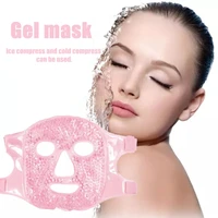 4 colors full face work rest ice packing relief fatigue gel face mask for women skin care face care make up tools