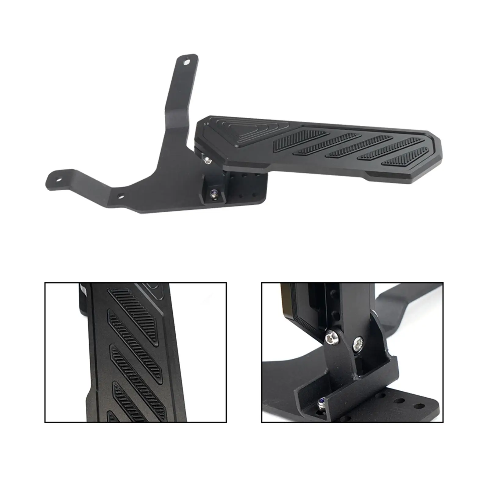 

Car Dead Pedal Anti Slip Thickened Left Side Kick Panel for Jeep Wrangler JK 2007-2023 Easy to Install Durable Repair Part