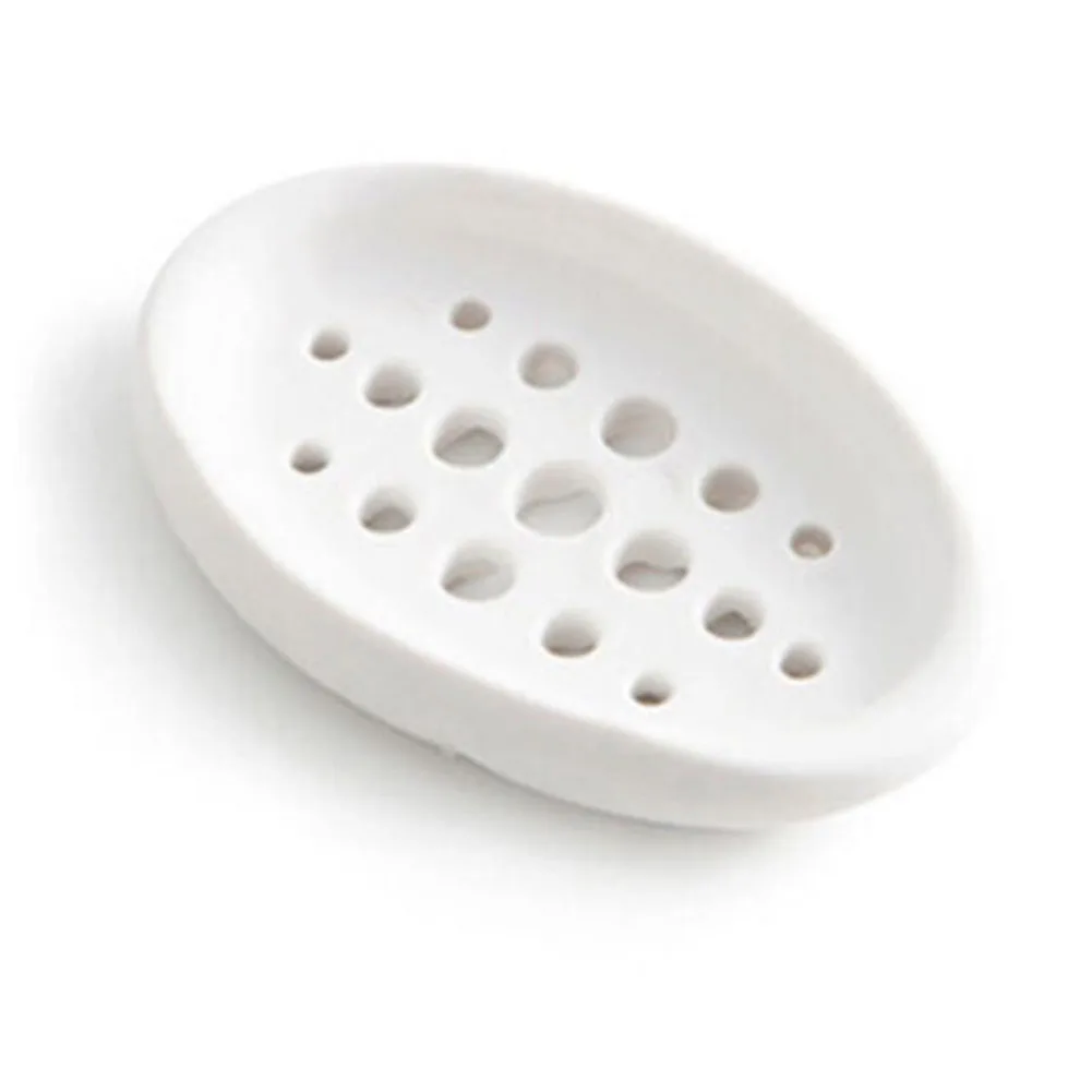 

Brand New Holder Bathroom Decorate Durable Functional High Quality Kitchen White 11.4*7.5*1.8CM 1PCS None None
