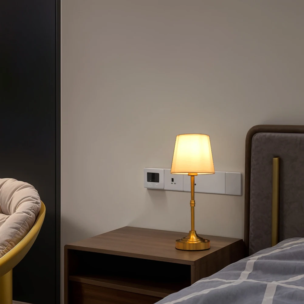 Настольная лампа с регулируемой яркостью перезаряжаемый светильник для сна