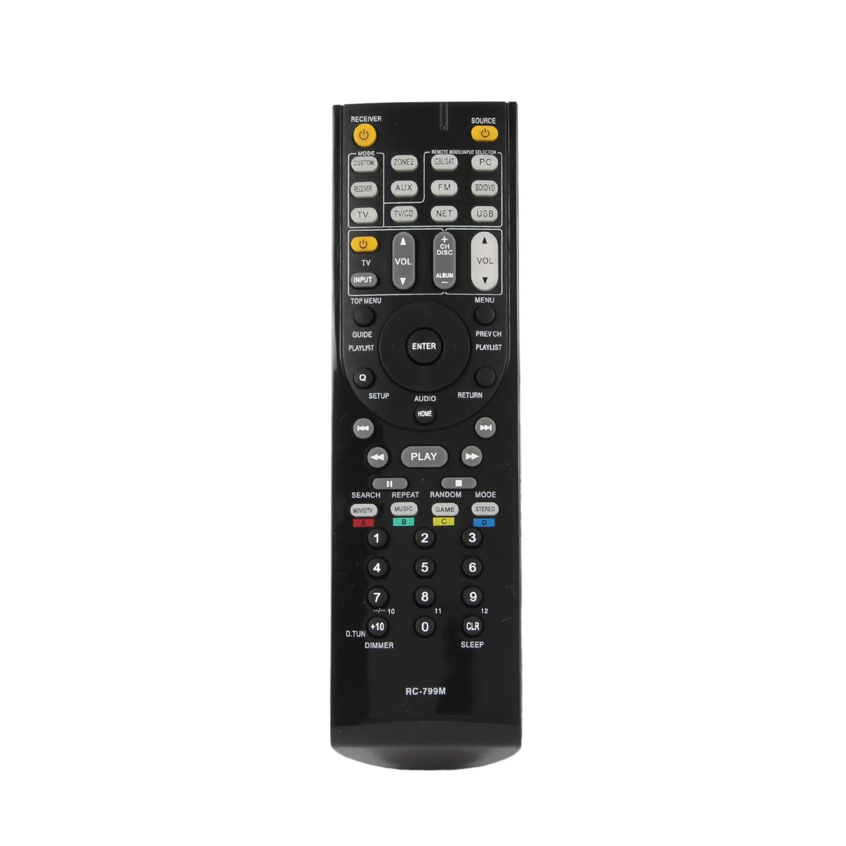 Пульт дистанционного управления для Onkyo RC-799M HT-R391 HT-R558 HT-R590 HT-R591 HT-S5500 RC-834M RC-737M RC-812M