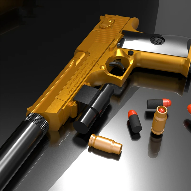 Игрушечный пистолет для страйкбола модель пистолета пустыни орла самодельный