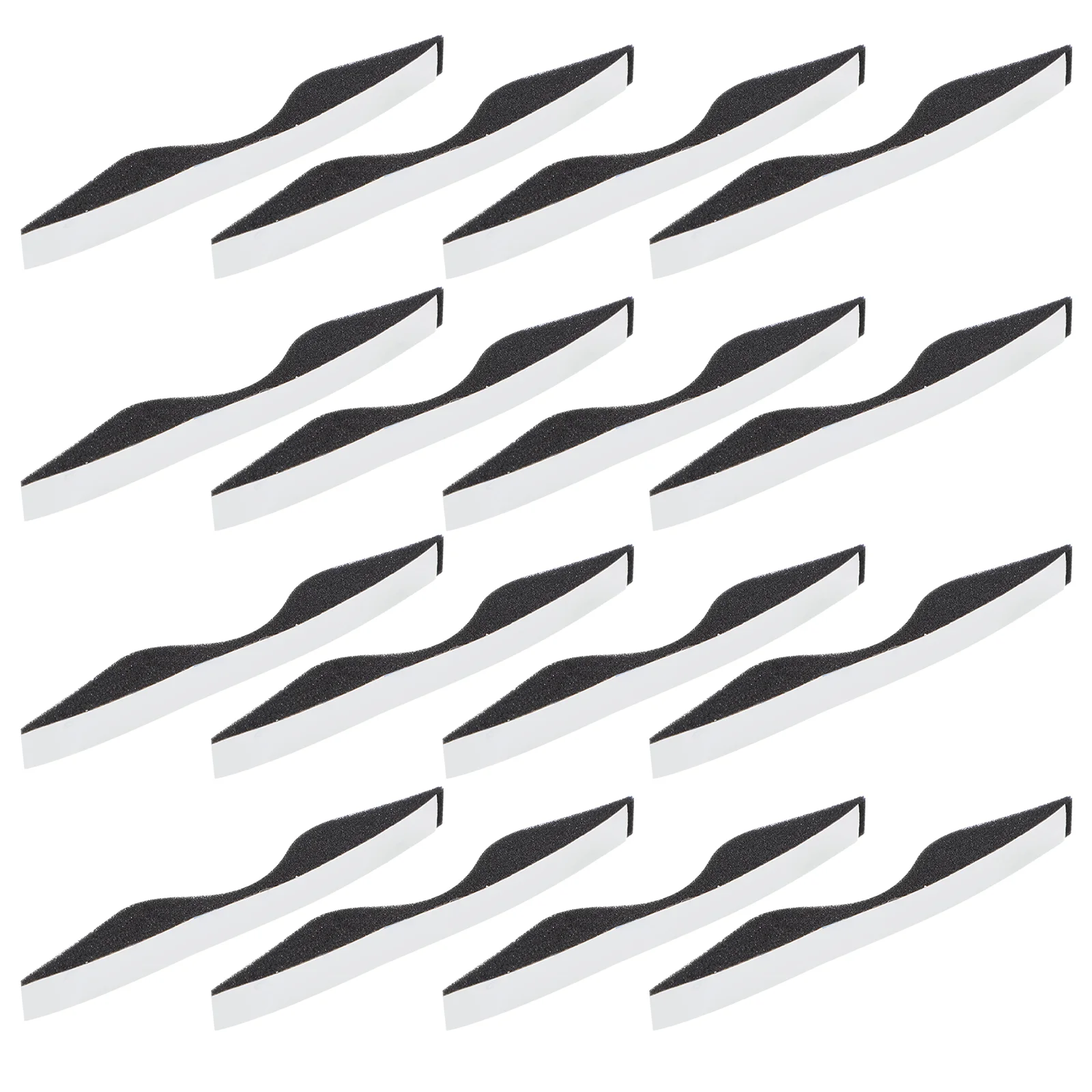 

24pcs Adhesive Fog Cushion Nasal Pads Aluminum Strips Nose Wire Nose Bridge Sponge Face Covering Sealing Accessories