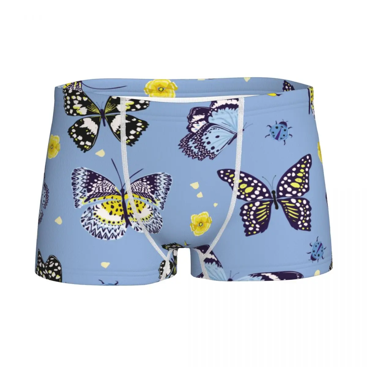 

Boys Summer Butterflies And Flowers Boxers Cotton Young Comfortable Underwear Children's Panties Popularity Teenage Underpants