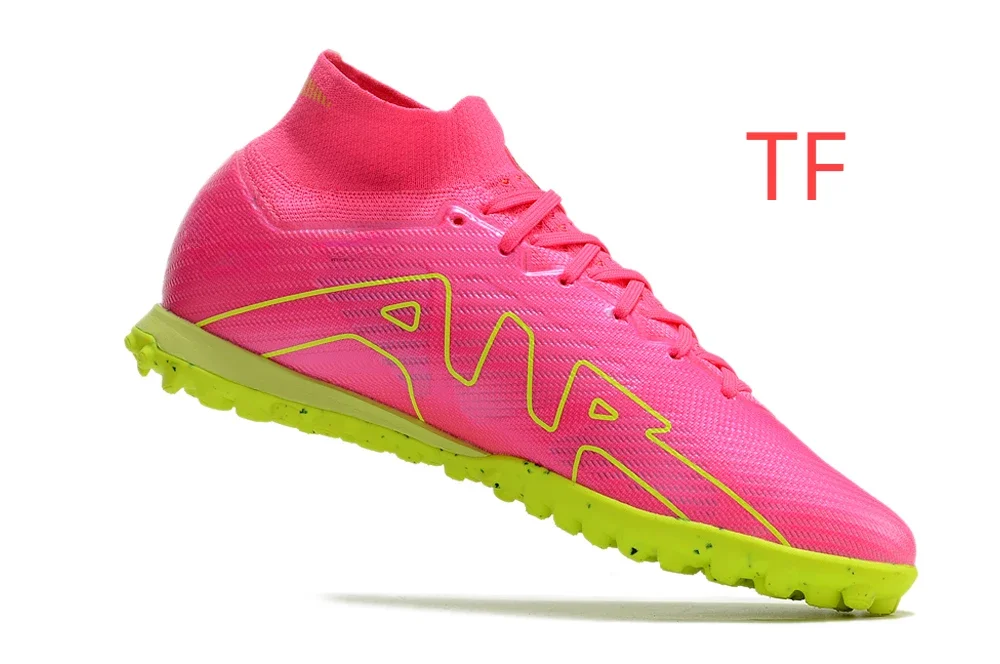 

2023 Men's Football Shoes Adult Children's TF/FG Outsole Anti slip Football Shoes Outdoor Lawn Breathable Dynamic Shoes 39-45EUR