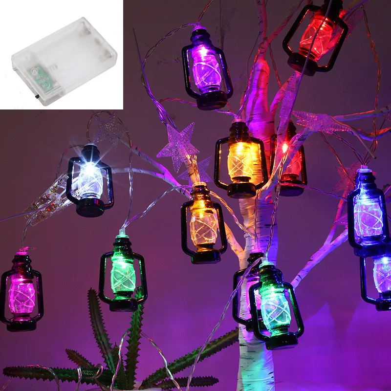 

Винтажные светодиодные гирлянды для бутылок LED, теплый белый/многоцветный