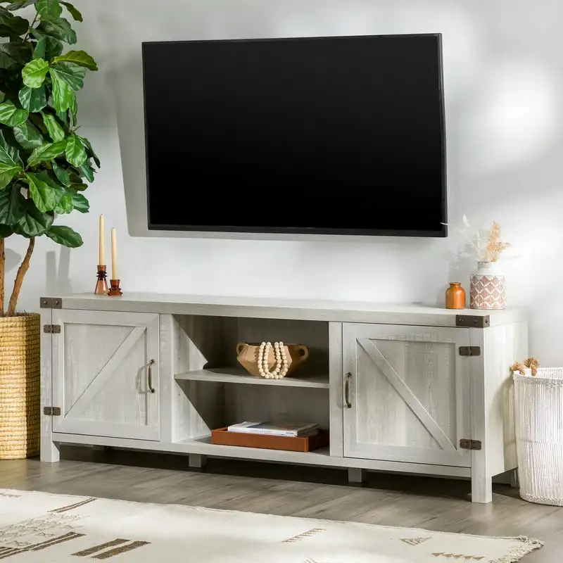 

Barn Door TV Stand for TVs up to 80 Folding table indoor round person 계단 난간대 Shelf brackets aluminum extrusion