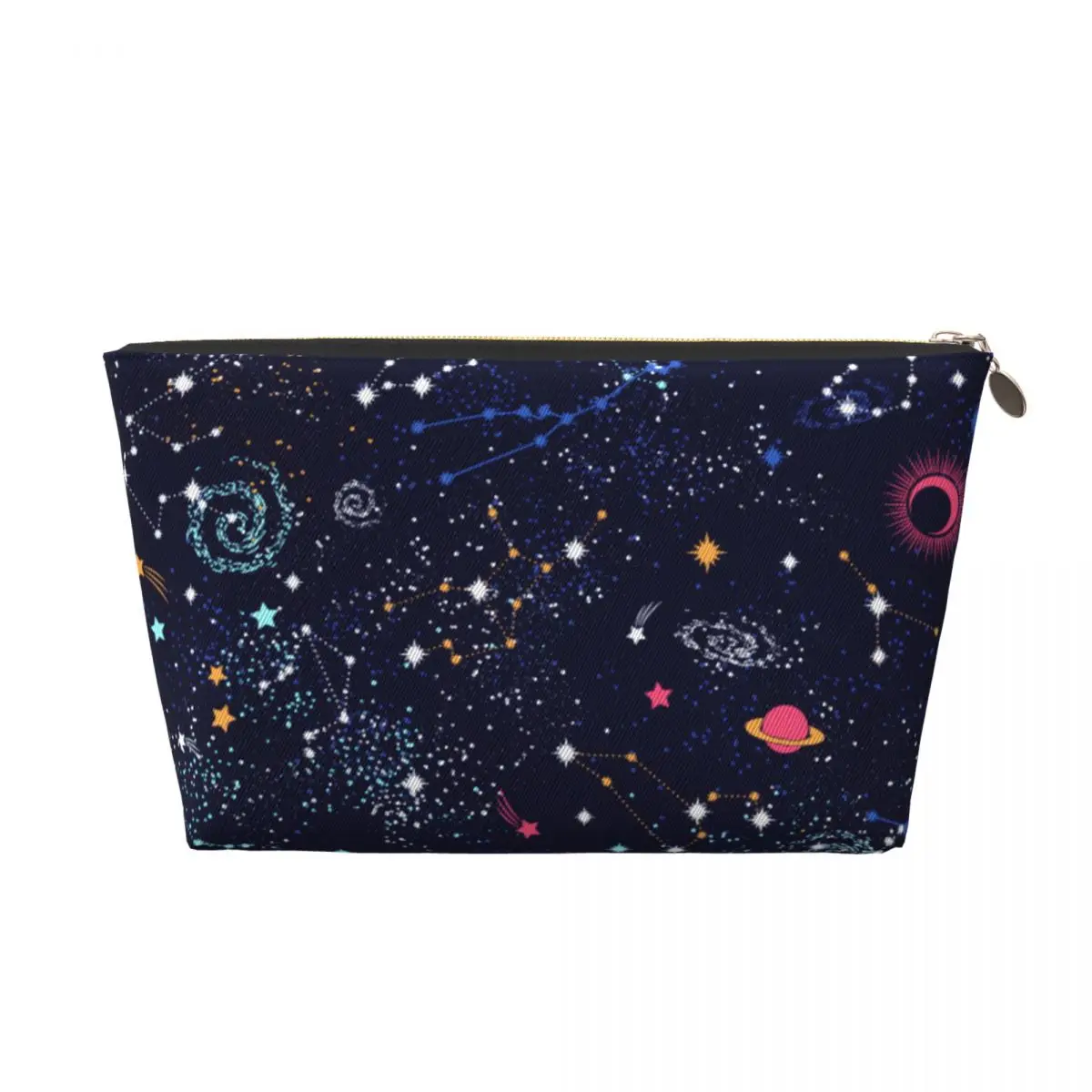 Дорожная косметичка на заказ Space Galaxy Constellations для женщин органайзер туалетных