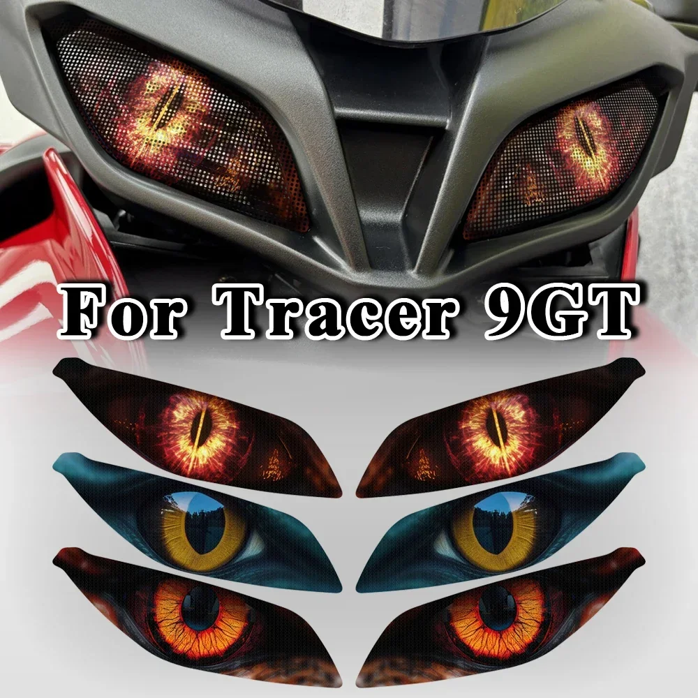 Наклейки на фары мотоцикла аксессуары для Tracer 9 GT Plus 2023 2024 наклейки Yamaha Tracer9 9GT 2022
