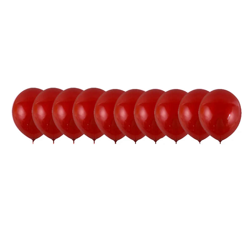 

40pcs Balloons Birthday Party Balloons Party Decor Balloons Shining Balloons Party Balloons Red Latex Balloons