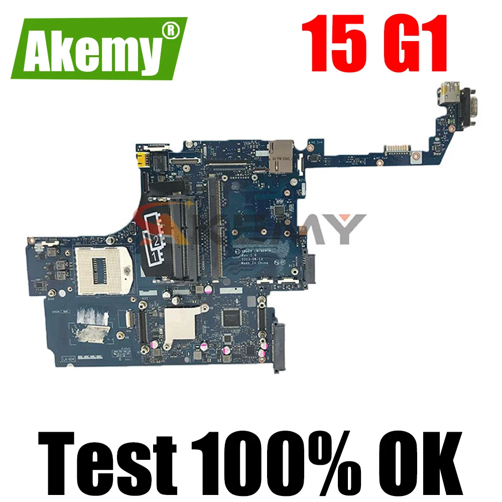 

la-9241P 734304-001 734304-601 734304-501 For HP ZBOOK 15 G1 series Notebook PC motherboard with 4 RAM slot fully Test
