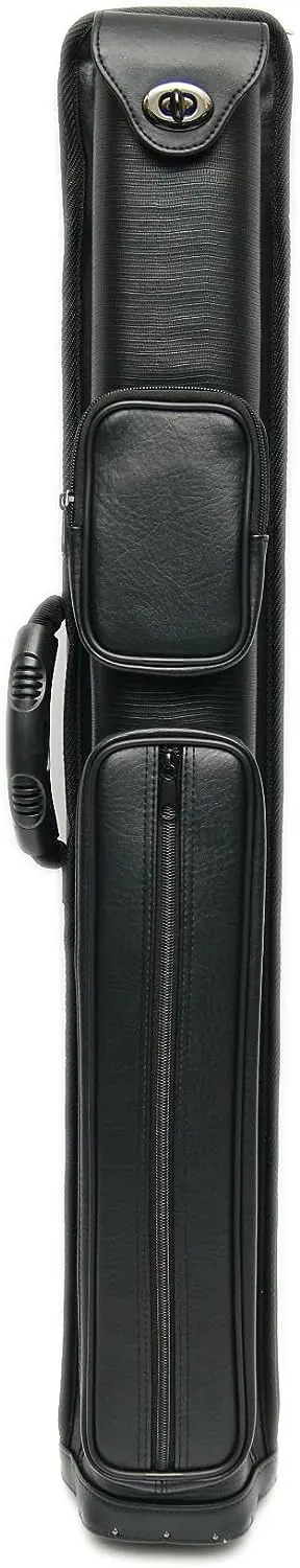 

Pro 2B4S Combo Cue Case - 2 Butt / 4 Shaft - Black Leatherette