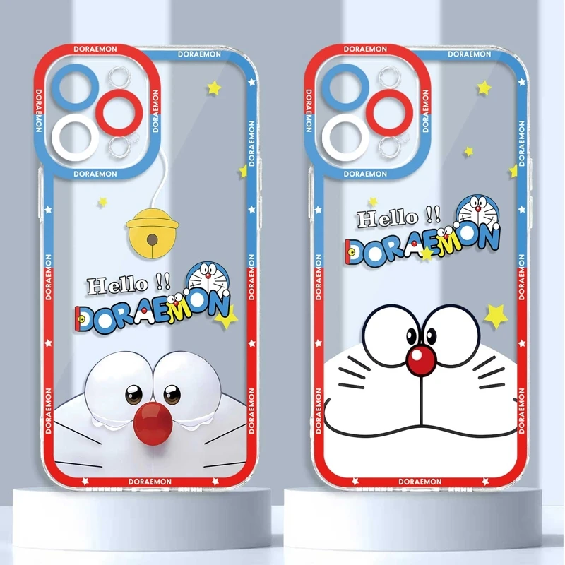 

Для Samsung A13 A11 A12 A02 A03S A10S A21S A20 A31 A32 A22 A23 4G 5G мягкий прозрачный чехол для телефона из ТПУ Doraemon с рисунком манги