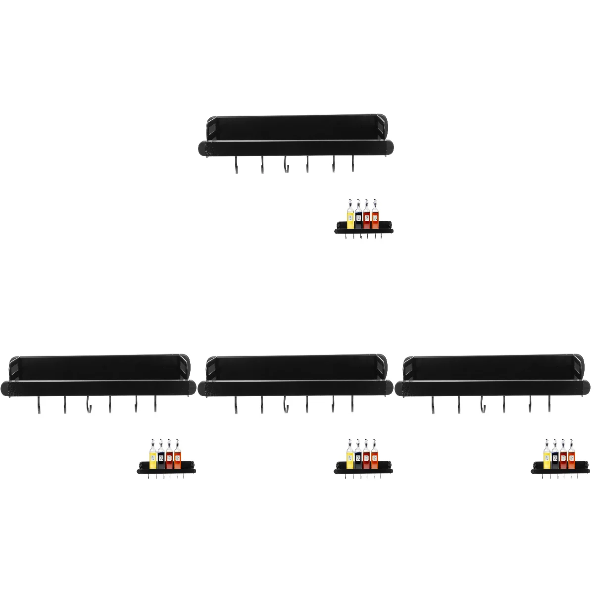 

Настенная кухонная полка-органайзер, 4 шт.