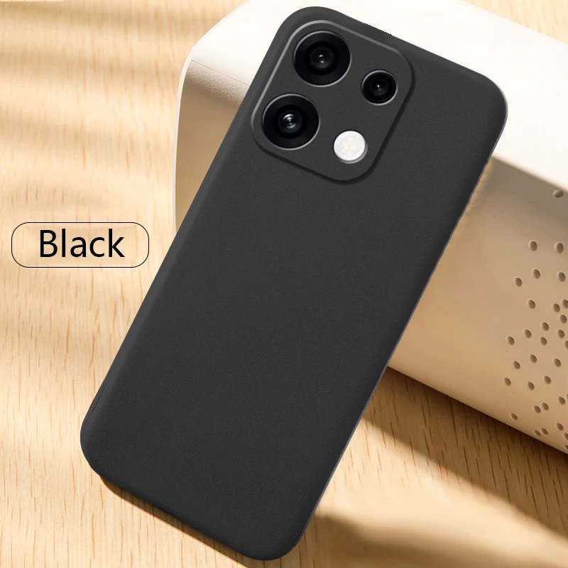 Фото Чехол Biruiqu для OPPO Reno 16F, противоскользящий, из мягкого TPU, матовый, с текстурой песчаника №1