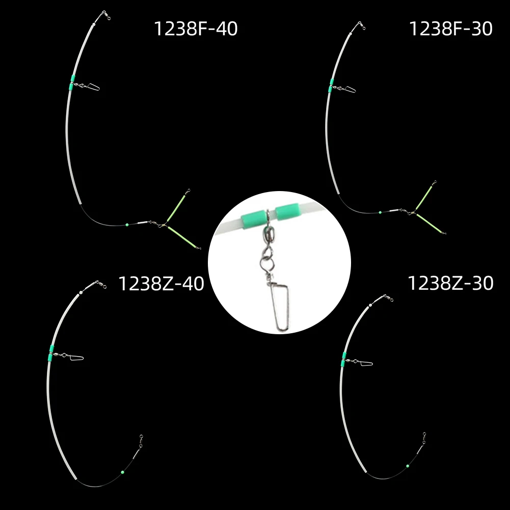 

1238 String Hook Fishing Group Sea Fishing Luminous Iscas Pesca Fishing Accessories 1238Z-30 1238Z-40 1238F-30 1238F-40