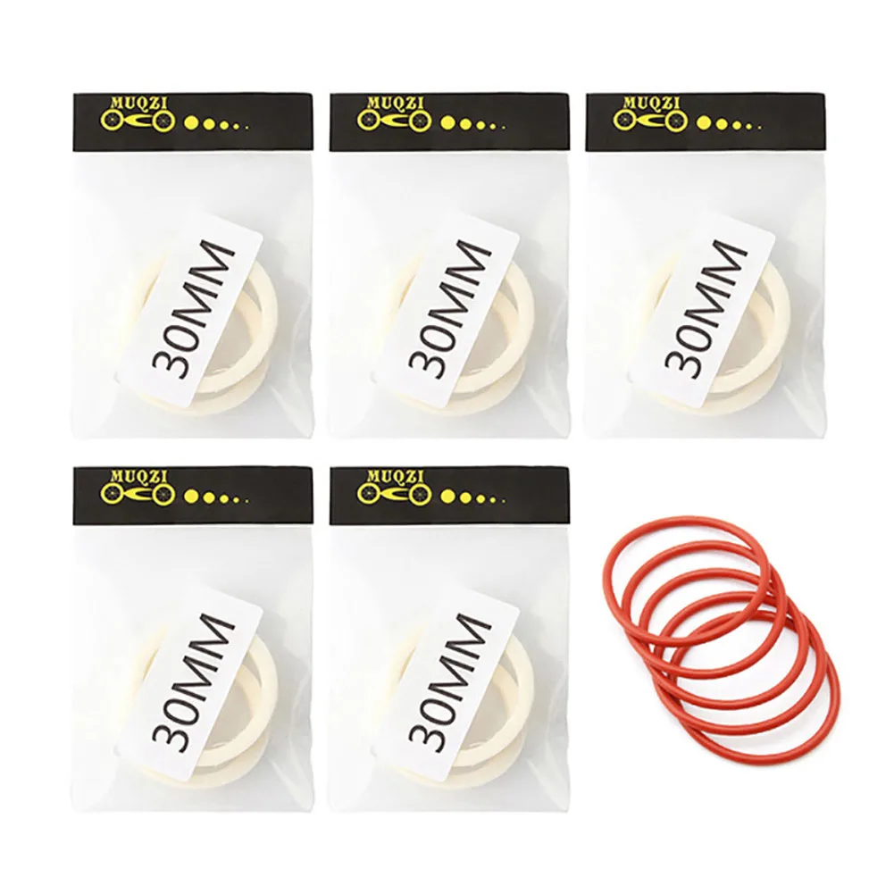 

Bike Bicycle Front Fork Dust Seal Kit Oil Seal Sponge Rings30/32/34/35/36mm Dust Wiper Oil Seal Setting Bicycle Accessories