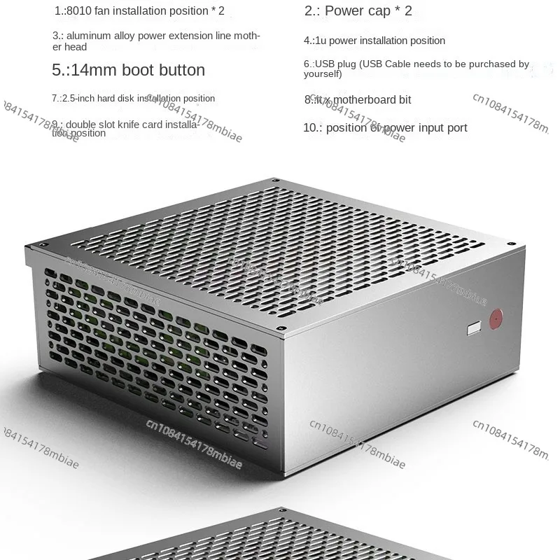 5л мини A24-V5 двухслотовый шасси с одним дисплеем двусторонняя фаска источник