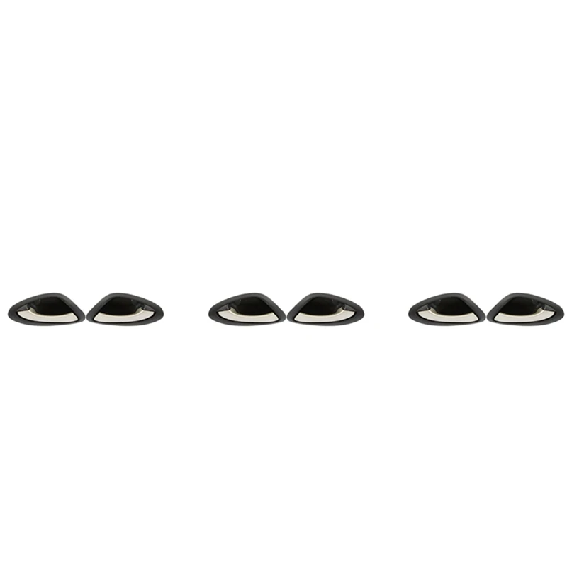 

6X Black Color Car Inner Door Handle Interior Handles For HONDA FIT JAZZ CITY GD 2003-2008 72160-SEN-H11 72120-SEN-H11
