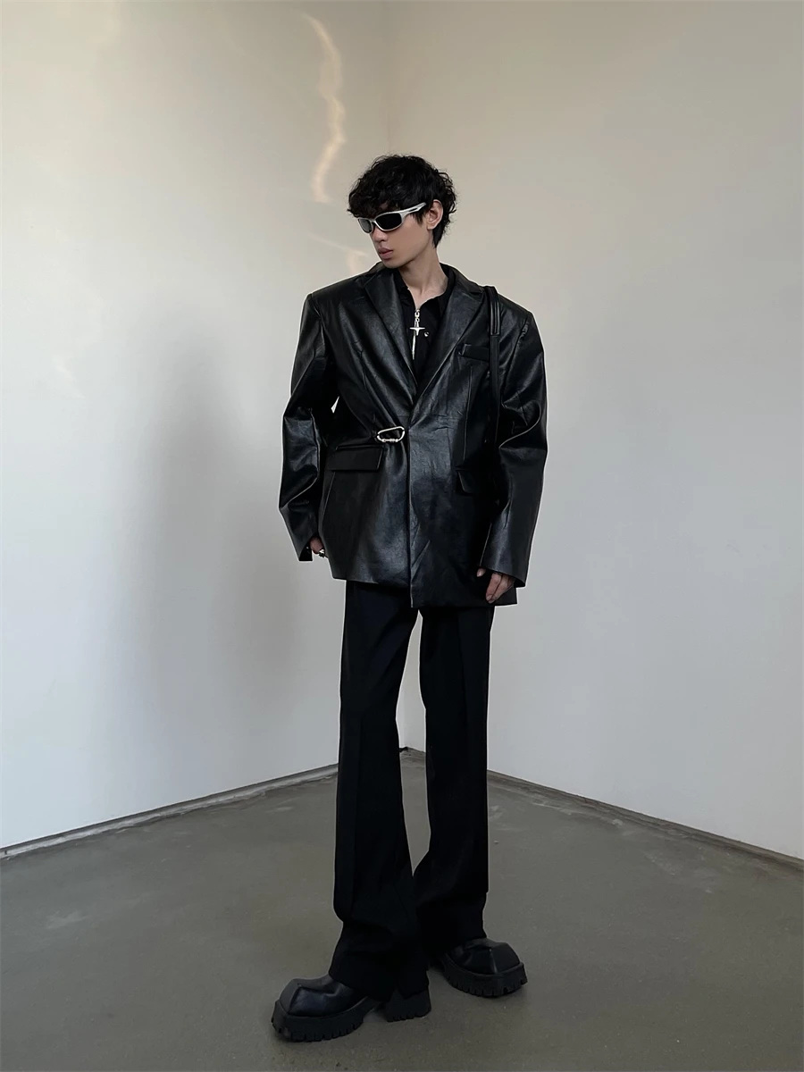  Дизайнерские высококачественные слегка расклешенные брюки с разрезом Vibe Sle