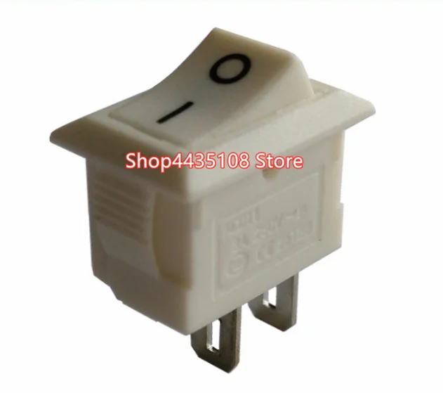 

5/10Pcs Push Button Switch 10x15mm 2Pin 3A 250V KCD11 Snap-in On/Off Boat Rocker Switch 10MM*15MM Black Red and White