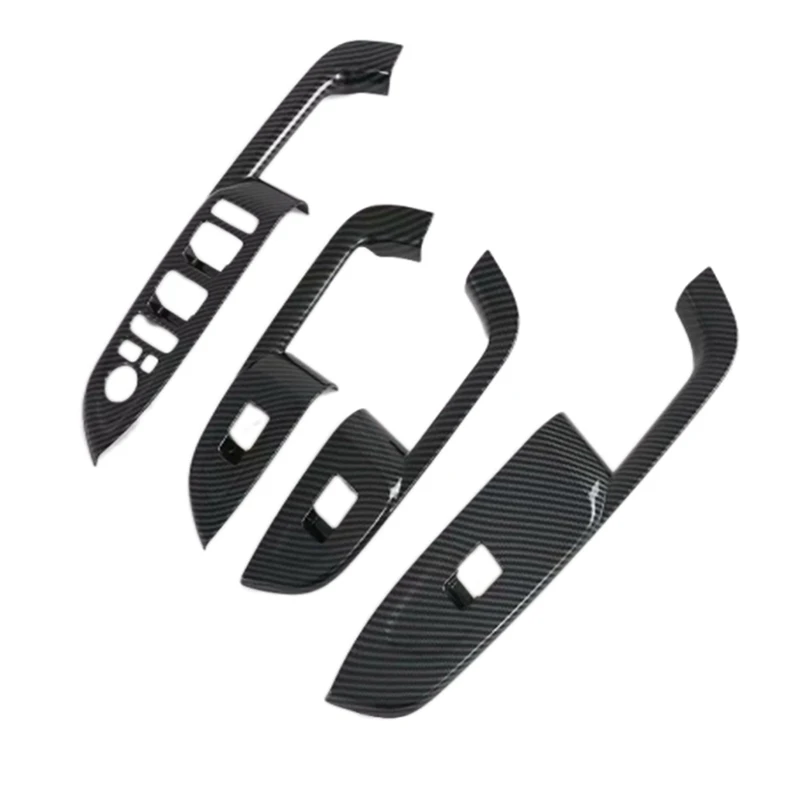 1 комплект подлокотник для внутренней двери из углеродного волокна панель