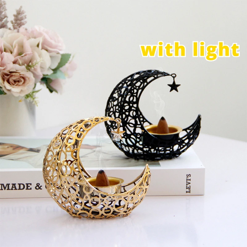 

Eid Mubarak Candle Holder Ramadan Kareem Banner Ramadan Decoration For Home Islamic Muslim Party Decor Eid Al Adha Gifts