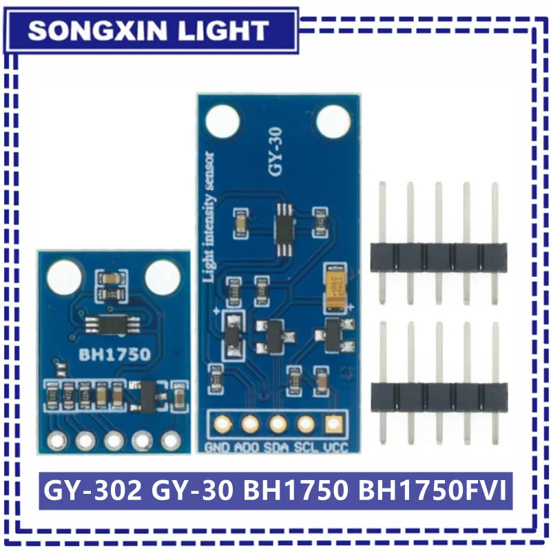 GY-302 GY-30 BH1750 BH1750FVI цифровой датчик оптической интенсивности модуля для arduino 3V-5V |