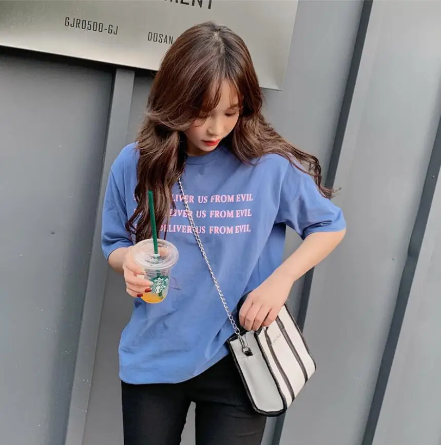

2019 New Women T shirt Spring Summer Short Sleeve O Neck Cotton Clothes Women Tops Casual Slim Female T-shirt