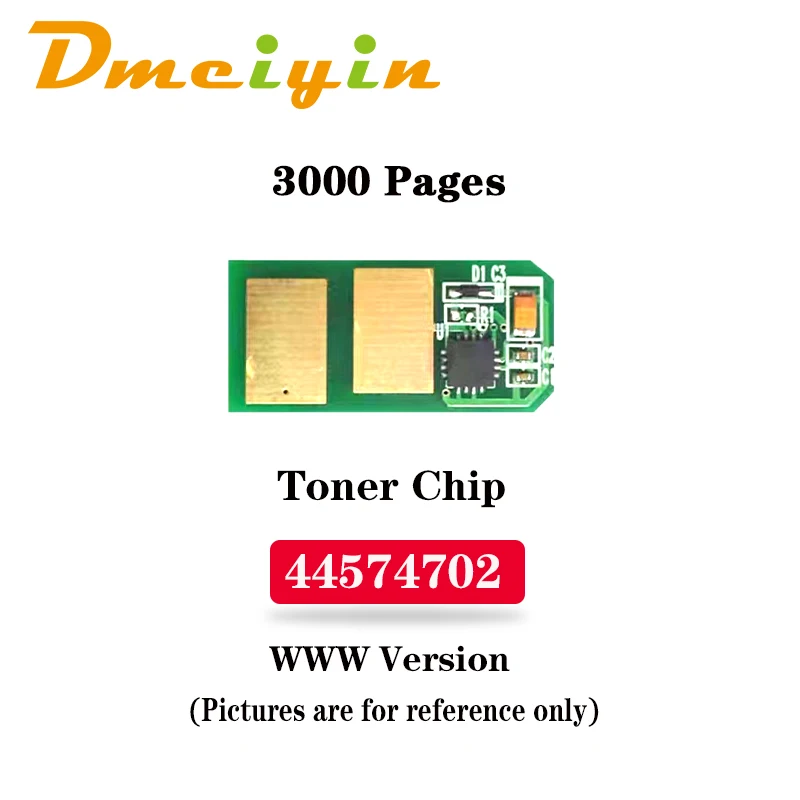 

for OKI B411/B431/MB461/MB471/MB491 3K Pages WW Version Toner Chip BK Color