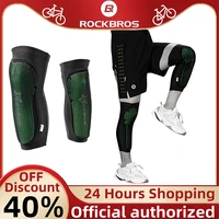 rockbros non slip warm mens and womens sports knee pads bicycle anti mtb collision knee pads hiking football camping leg cover