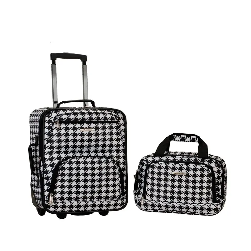 Fashion Softside Upright 2 Piece Luggage Set F102