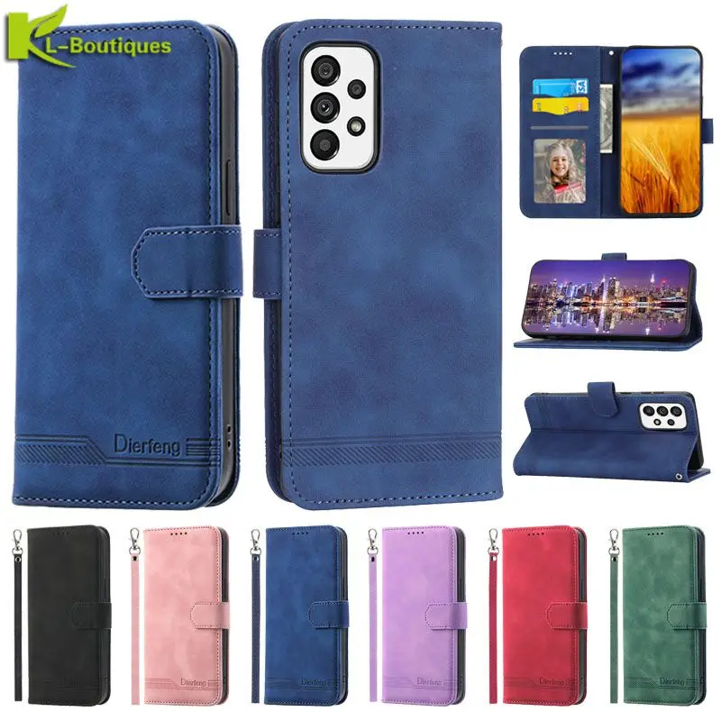 

For Samsung Galaxy A23 5G Case Wallet Leather Funda for Samsung A23 A 23 5G SM-A235F A236B Cover Magnetic Flip Phone Cases Coque