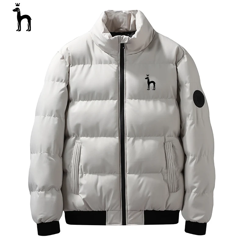 

Autumn Winter 2022 New Men's Jacket Thickened Thermal Cotton-padded Jacket Men Casual Fashion Coat Down Jacket