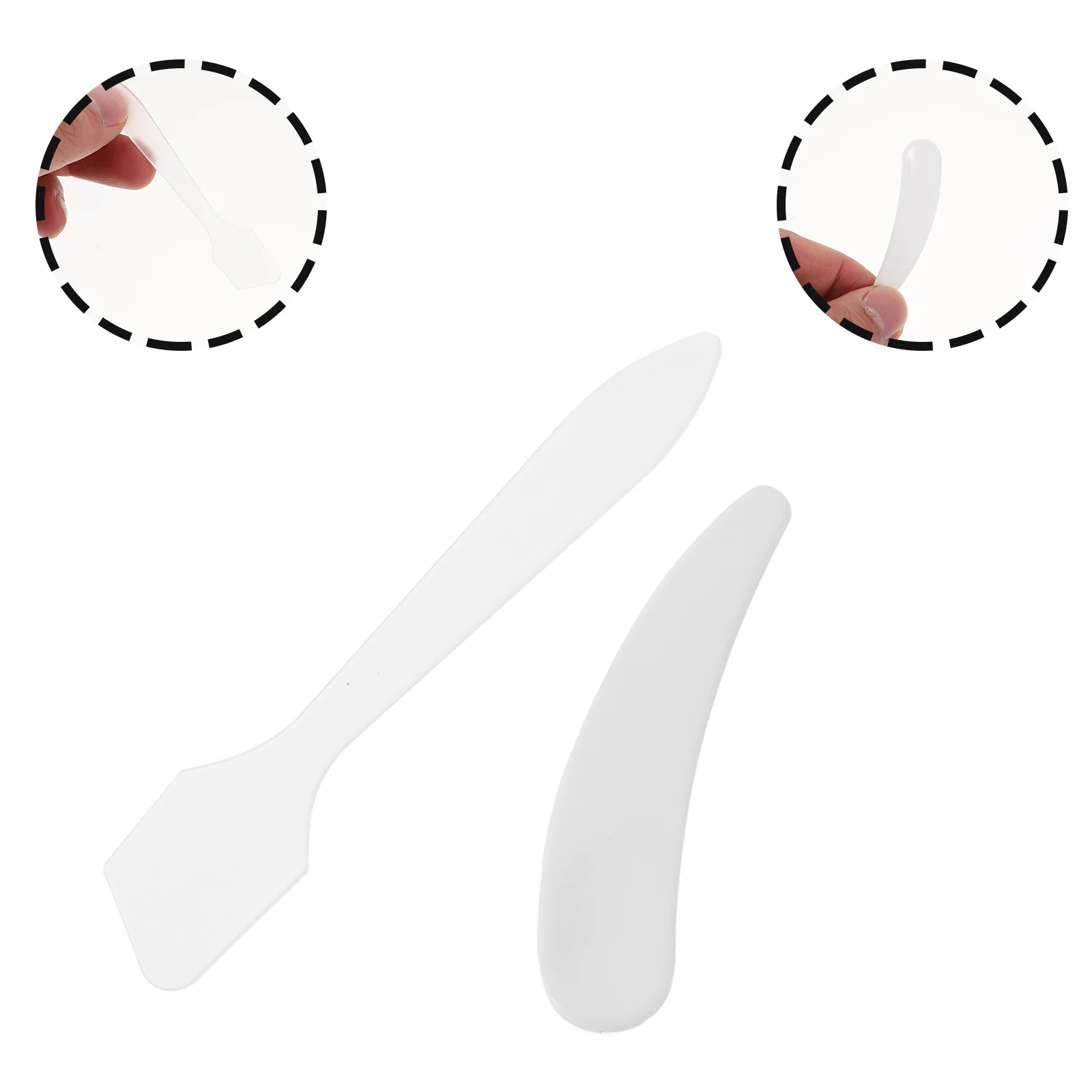 

Facial Cream Spatulas Spatula Scraper Mini Beauty Scoop Plastic Pp Beauty Cosmetics Scoop Travel