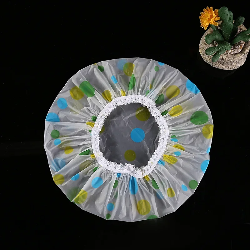 1 шт. водонепроницаемая шапочка для ванны, утолщенная шапочка для предотвращения масляных дымов, женские принадлежности для спа-парикмахерской, шапочка для душа, аксессуары для ванной комнаты