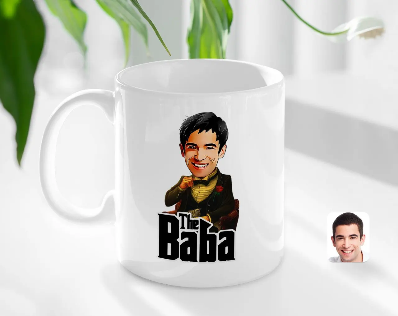 

Персонализированные Fathers Day Gift», «Крестный отец карикатура кружка Bardak-3 специальная конструкция друзей подарок для влюбленных, счастливые в...