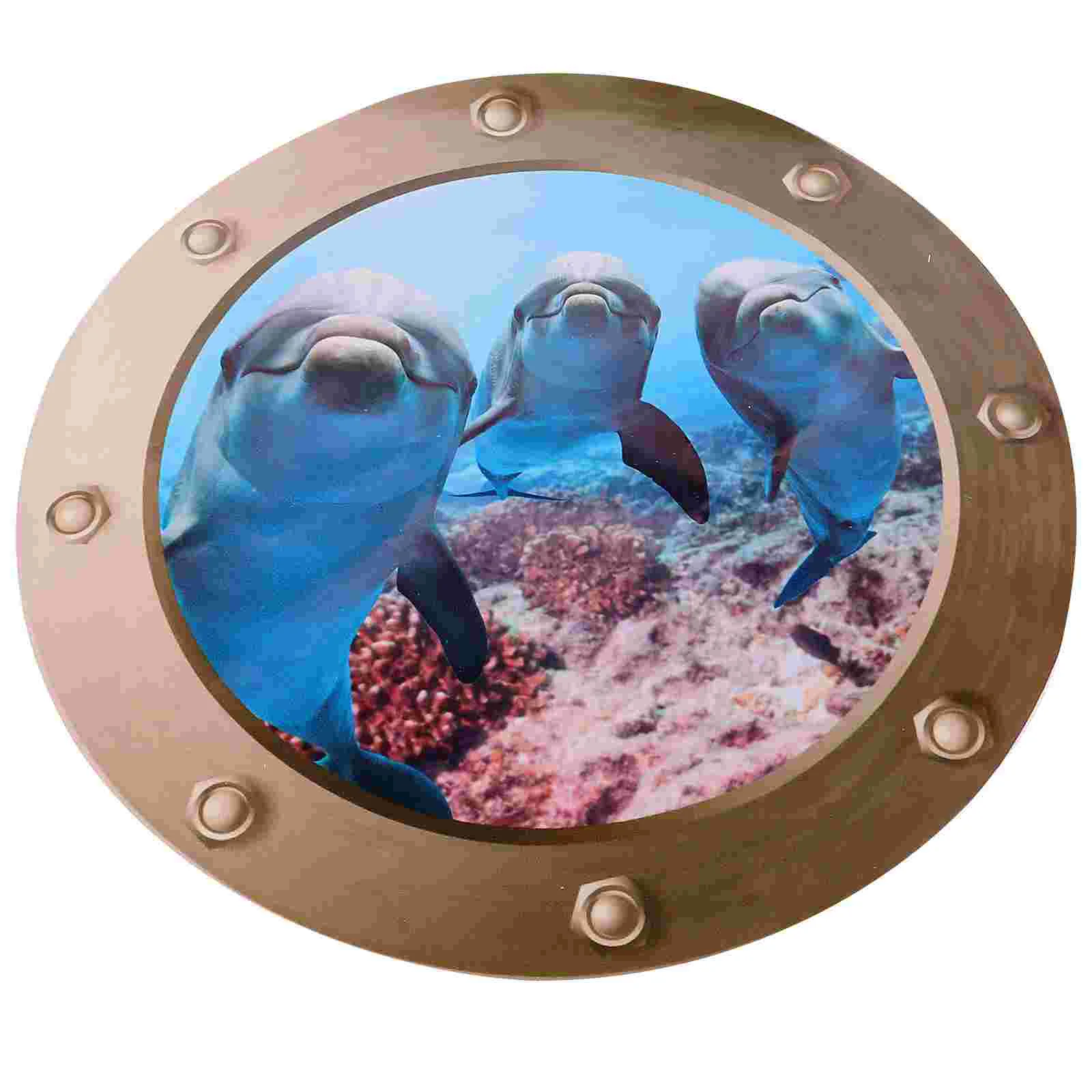 

Sticker Living Room Baby Window Three-dimensional Bedroom Seaside Nursery Decor