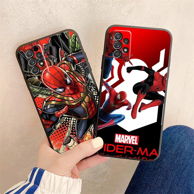 

US M-Marvel Avengers Phone Cases For Samsung Galaxy S20 FE S20 Lite S8 Plus S9 Plus S10 S10E S10 Lite M11 M12 Funda Carcasa