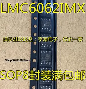 5pieces LMC6062 LMC6062IMX LMC6062IM SOP8