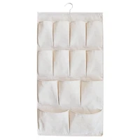 double sided wall hanging storage bags door underwear organizer waterproof bedroom closet toy key home office container