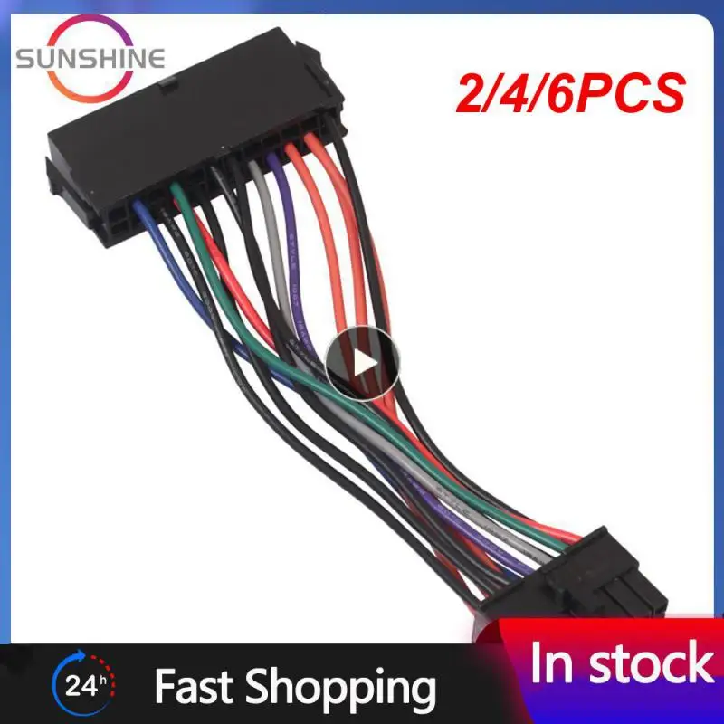 

New 15cm Power Supply Cable Cord 18AWG Wire ATX 24 Pin To 14 Pin Adapter Cable For IBM Dell Q77 B75 A75 Q75 Motherboard