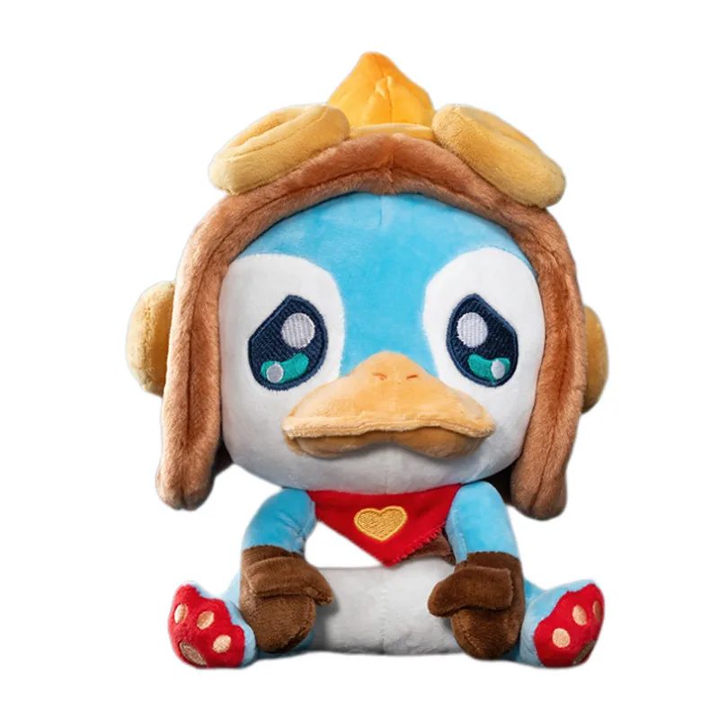 

League of Legends Lol Teamfight Tactics Little Hero Bill Duck Plush Doll Kid Toys Periphery Anime Games Action Figure Model Toys