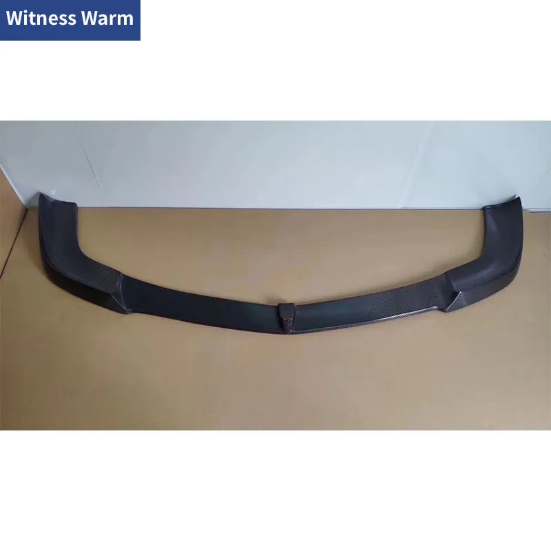 W218 Передний бампер автомобиля из углеродного волокна лопата для губ диффузор