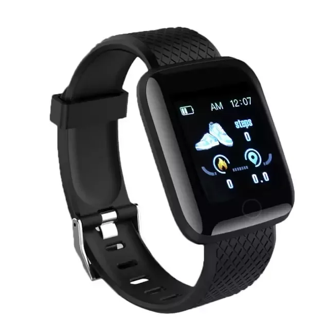 Plus Smart Watch Men Women Fitness Tracker Heart Rate Blood Pressure Monitor Smartwatch For Android IOS Phone Smart Bracelet