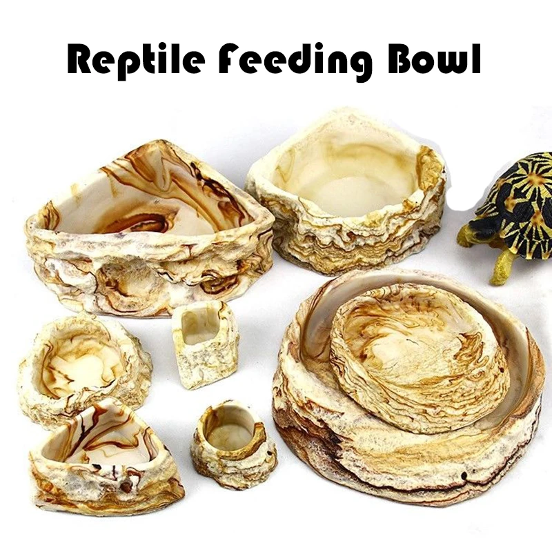 Кормушка для рептилий емкость воды ящерица змея лягушка черепаха товары