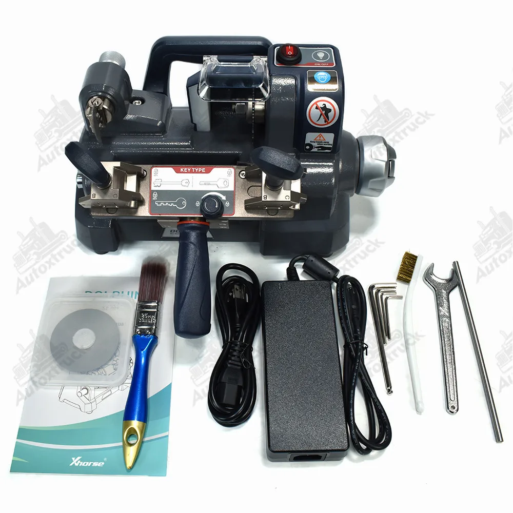 

2022 Xhorse Dolphin XP-008 Dolphin XP008 для специальных бит/двухбитных ключей, механическая мини-машина для резки ключа